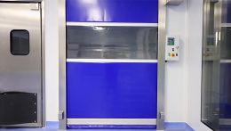 Рулонные ворота из ПВХ