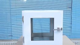 Передаточное окно с порошковым покрытием