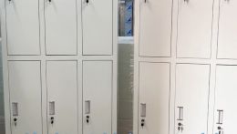 Шестидверный шкафчик для хранения вещей